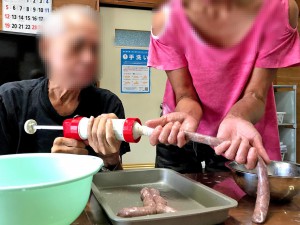 手づくりソーセージ