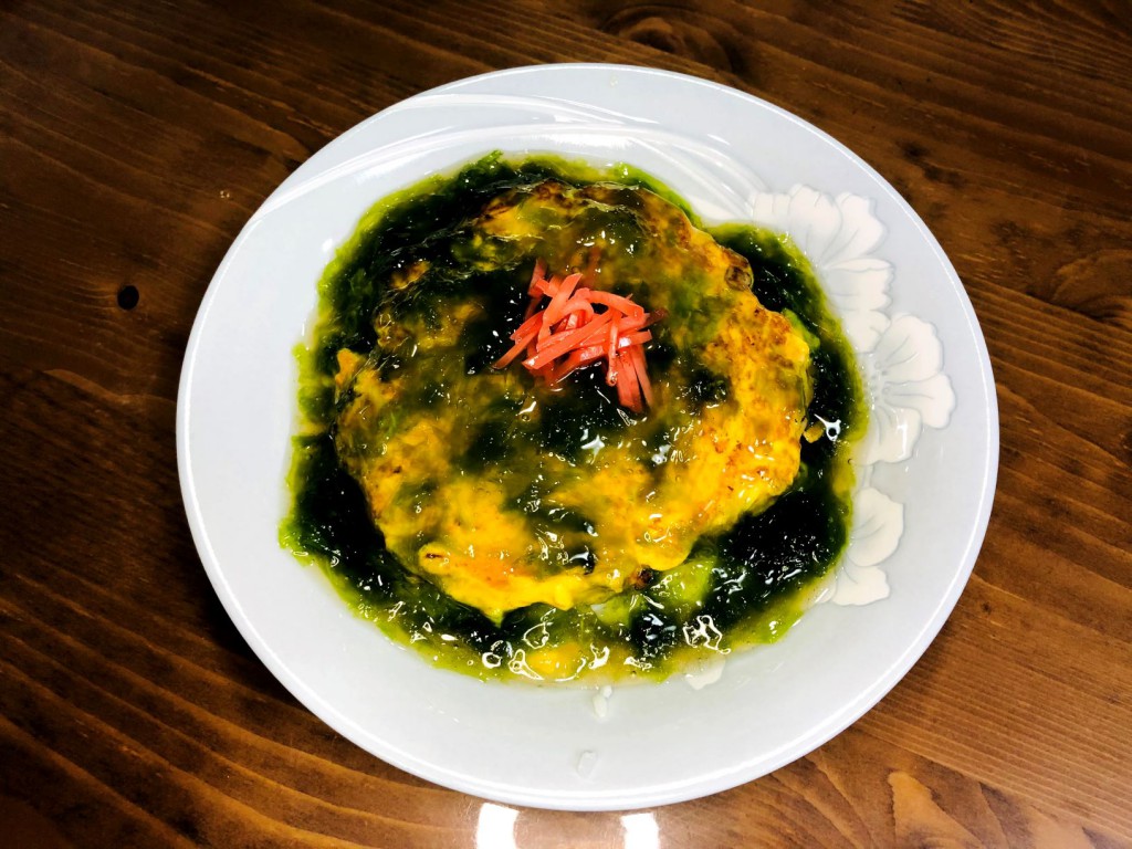 アーサー餡かけ天津飯