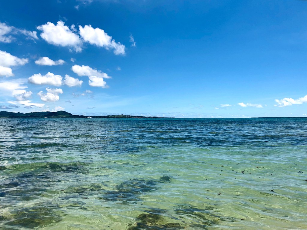 石垣島崎枝半島の海