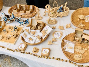 月桃編み民芸品