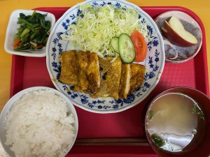 豚ロースのカレー味