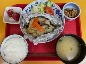 魚のホイル焼き