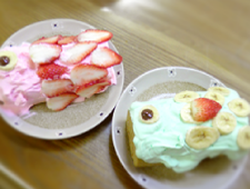 おやつ作り・調理レク（写真）