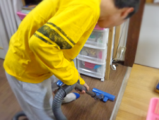 お手伝い（写真）